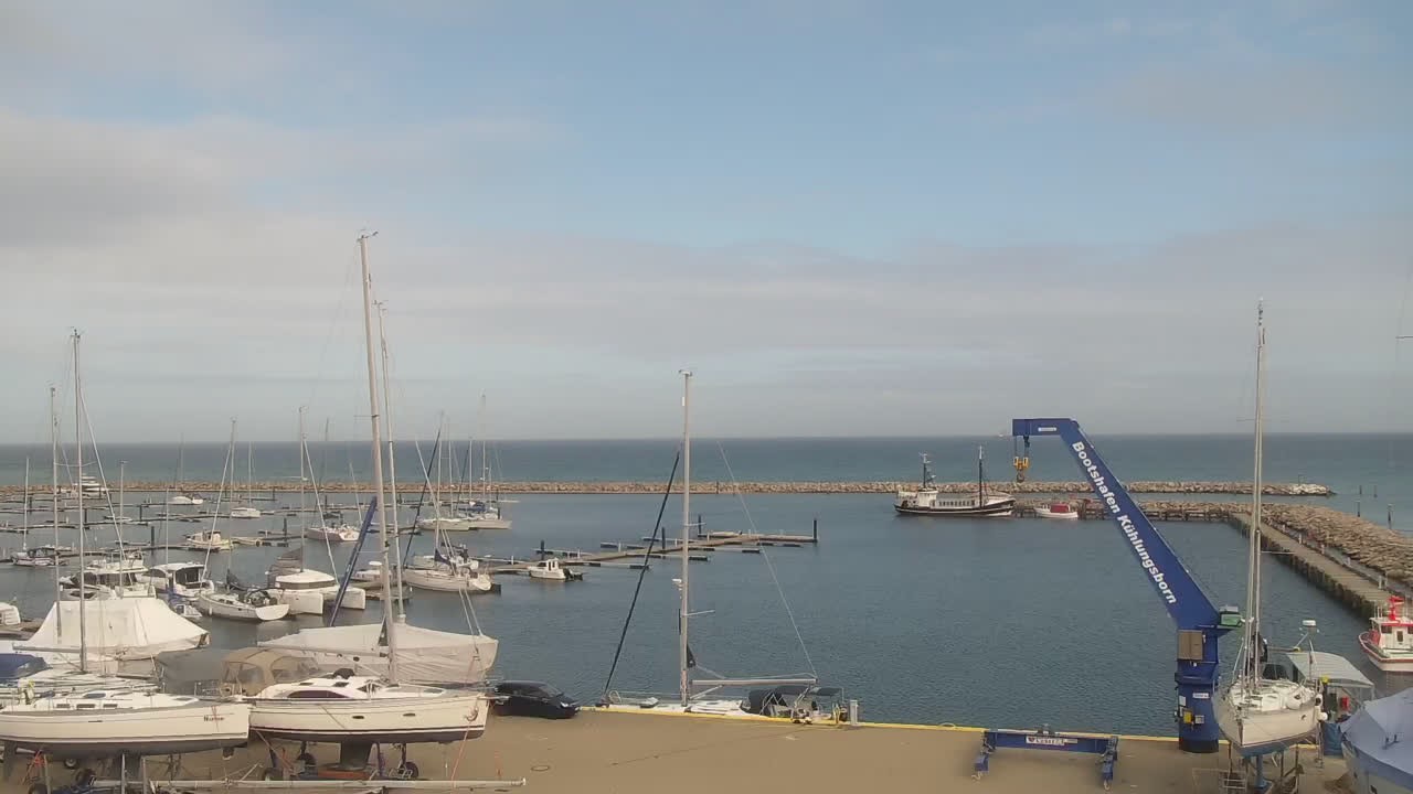 Archived image Webcam Kühlungsborn at the boat harbour