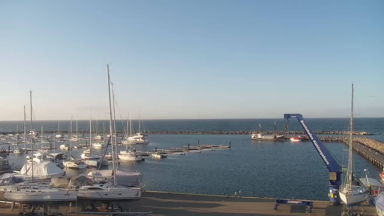 Archiv Foto Webcam Kühlungsborn am Bootshafen