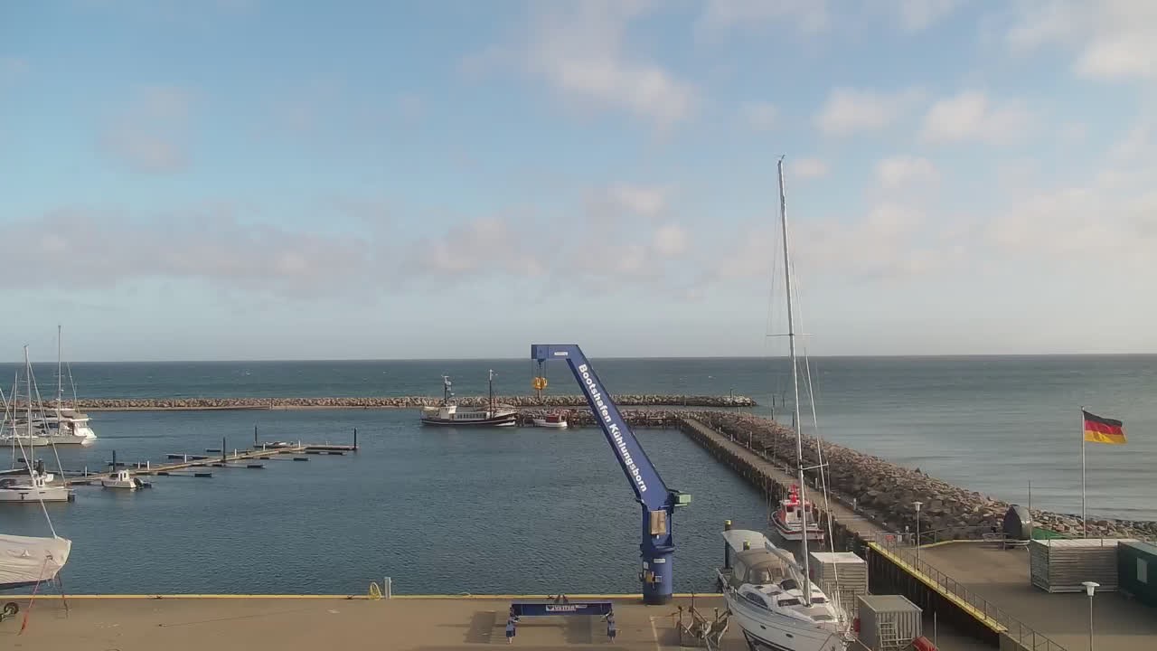Archived image Webcam Kühlungsborn at the boat harbour