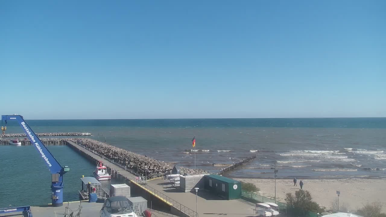 Archiv Foto Webcam Kühlungsborn am Bootshafen