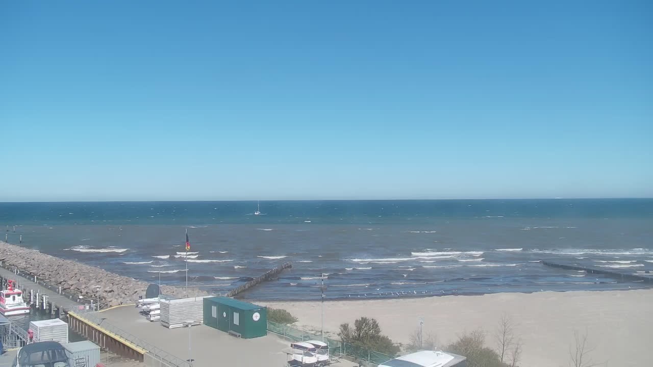 Archiv Foto Webcam Kühlungsborn am Bootshafen