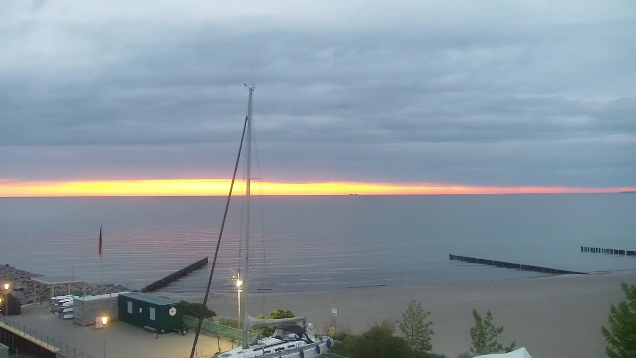 Archiv Foto Webcam Kühlungsborn am Bootshafen