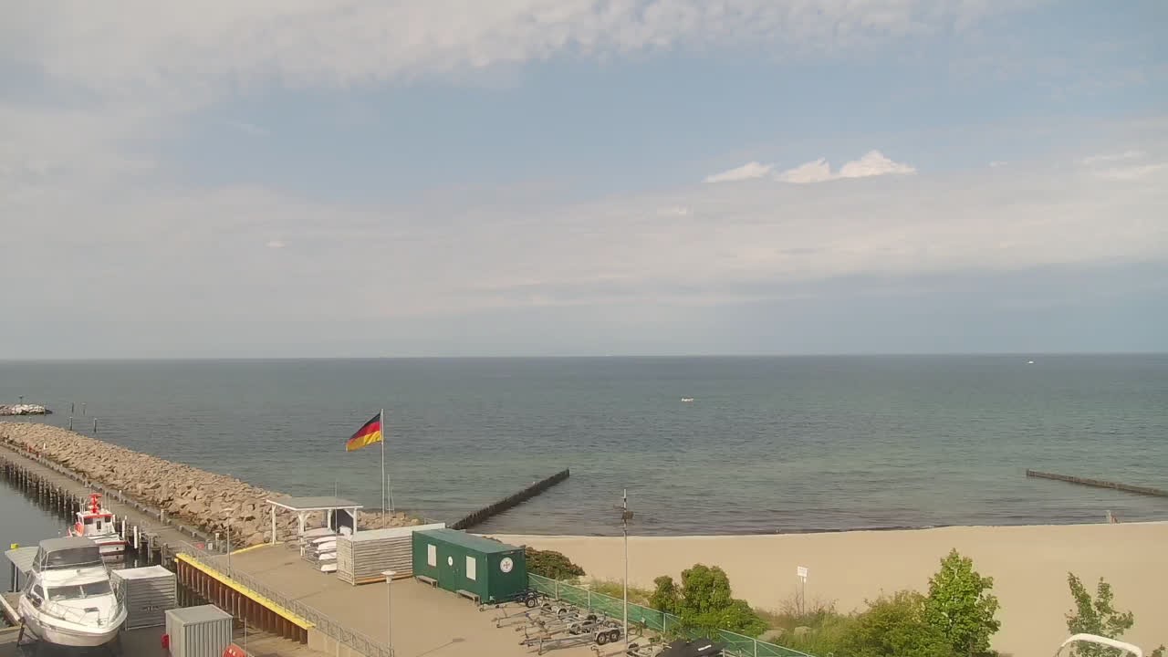 Archiv Foto Webcam Kühlungsborn am Bootshafen
