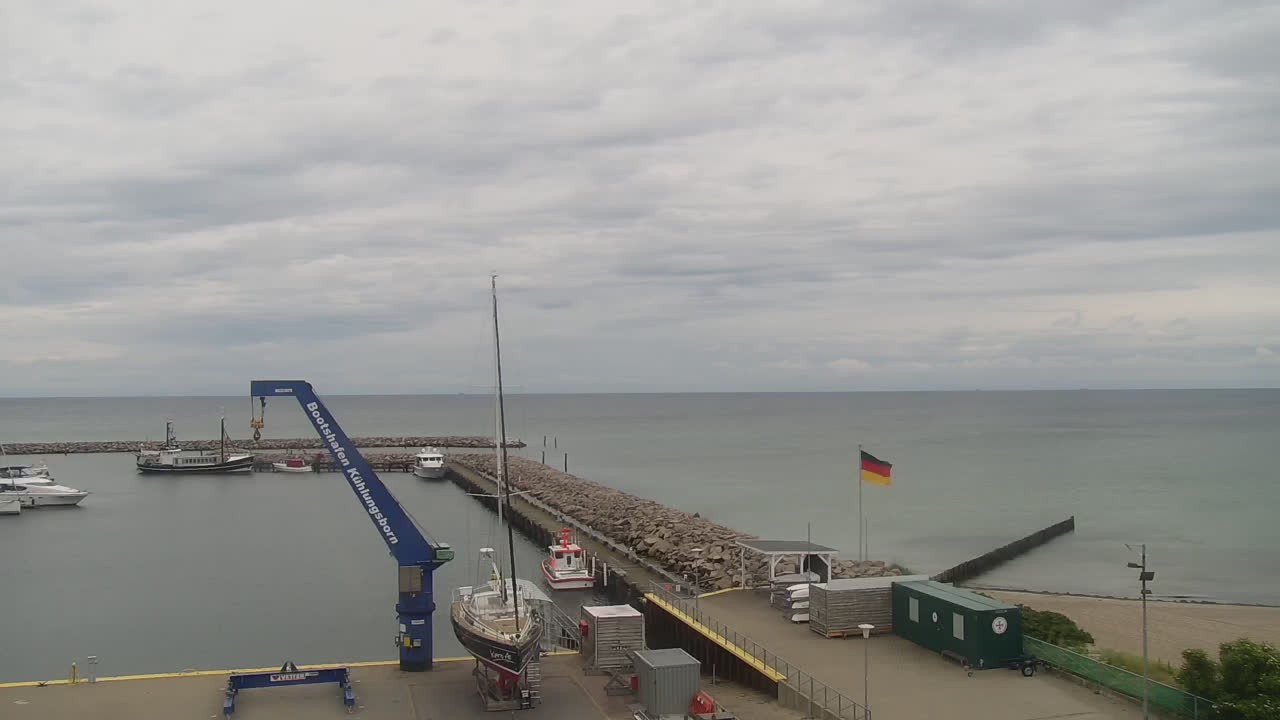 Archiv Foto Webcam Kühlungsborn am Bootshafen