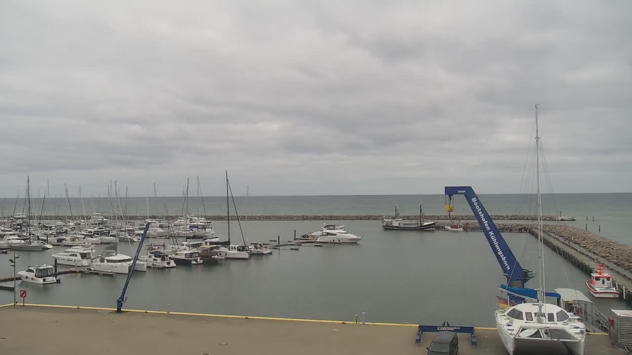 Archiv Foto Webcam Kühlungsborn am Bootshafen