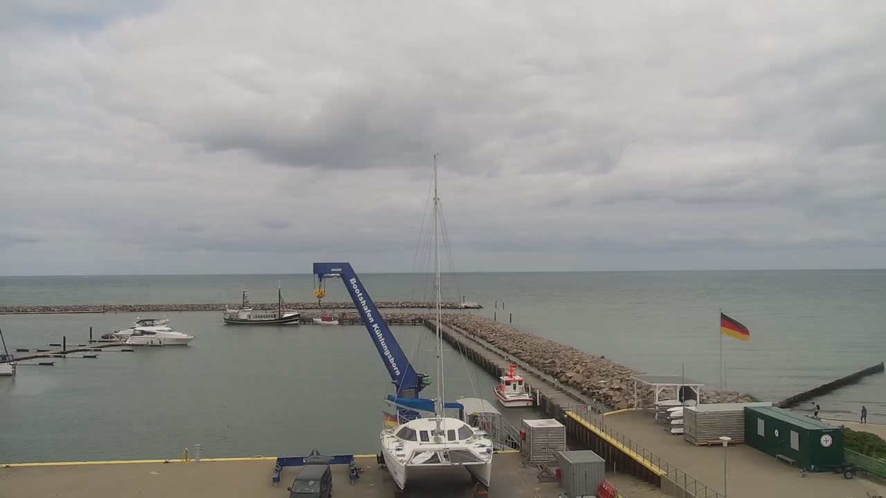 Archiv Foto Webcam Kühlungsborn am Bootshafen