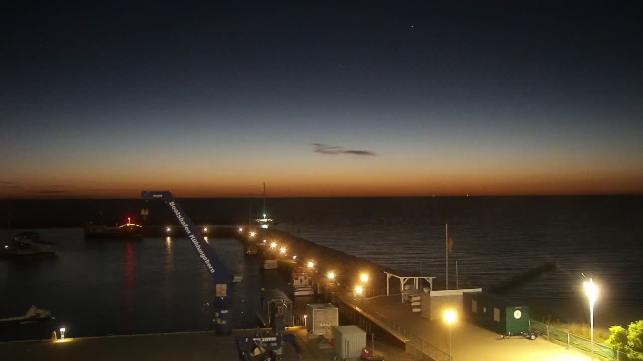 Archiv Foto Webcam Kühlungsborn am Bootshafen