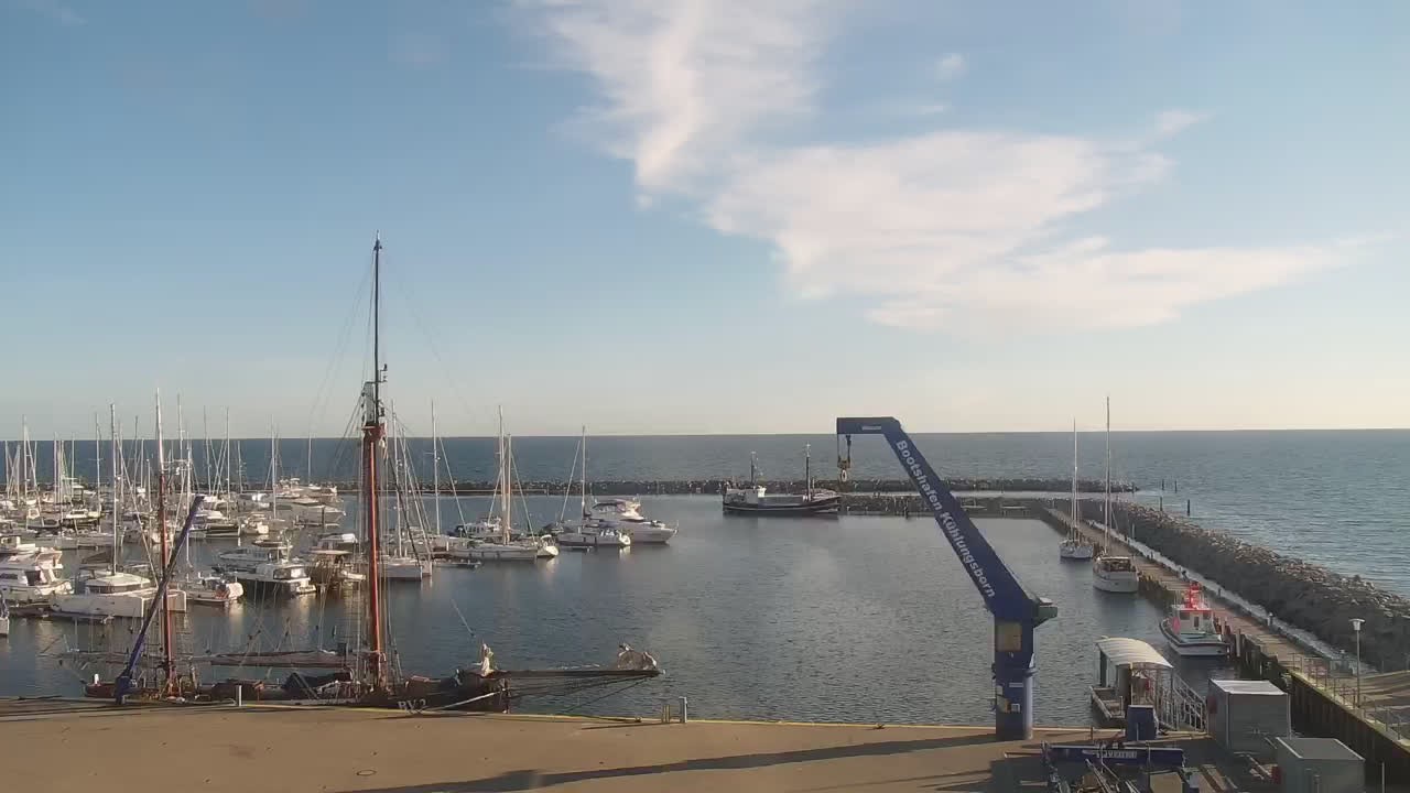 Archiv Foto Webcam Kühlungsborn am Bootshafen
