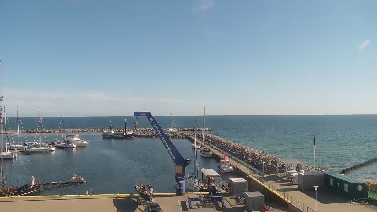 Archiv Foto Webcam Kühlungsborn am Bootshafen