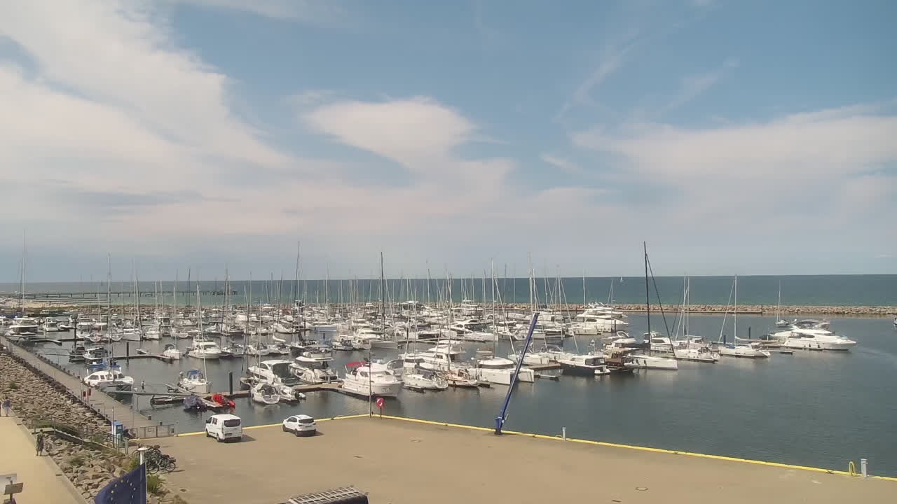 Archiv Foto Webcam Kühlungsborn am Bootshafen