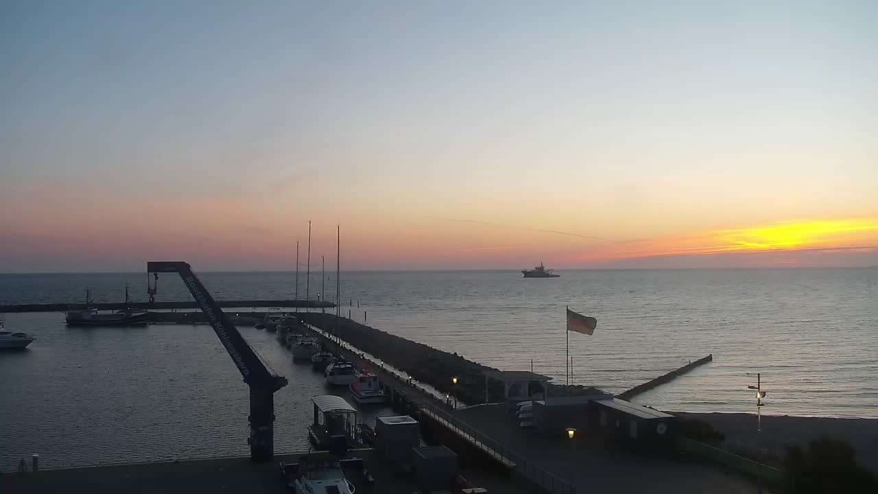 Archived image Webcam Kühlungsborn at the boat harbour