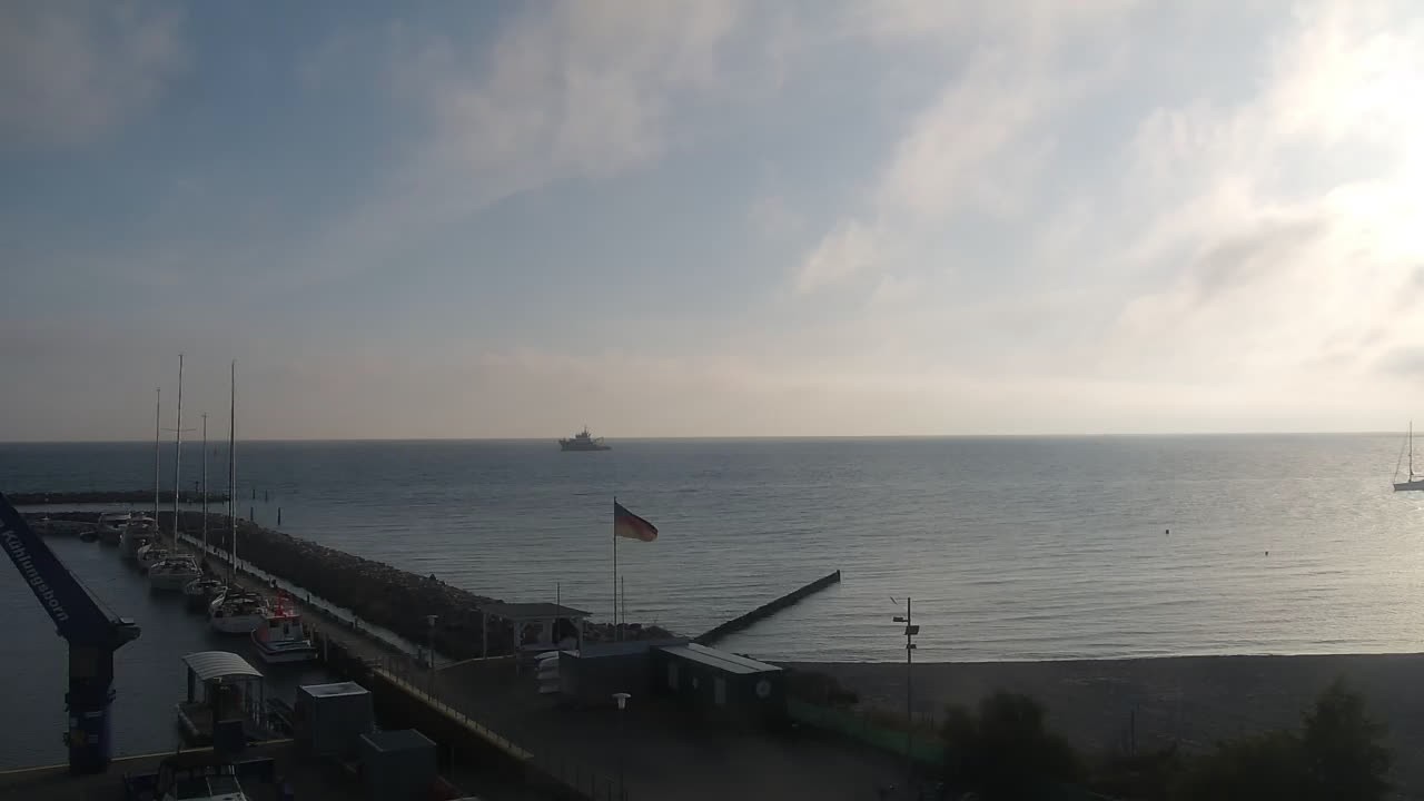 Archived image Webcam Kühlungsborn at the boat harbour