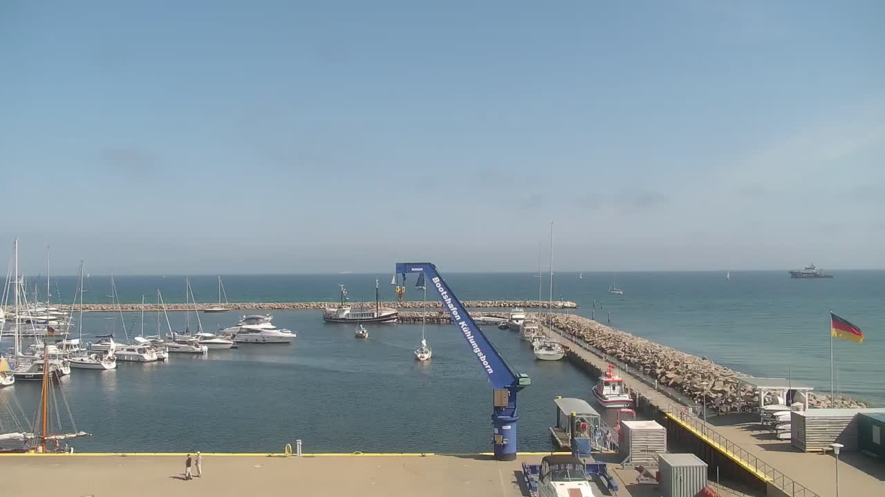 Archived image Webcam Kühlungsborn at the boat harbour