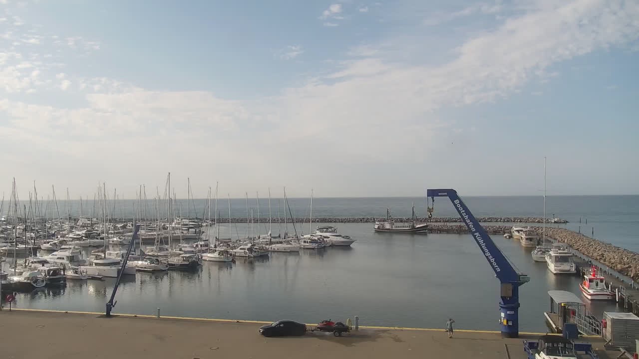 Archived image Webcam Kühlungsborn at the boat harbour