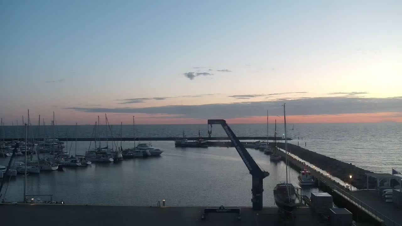 Archived image Webcam Kühlungsborn at the boat harbour