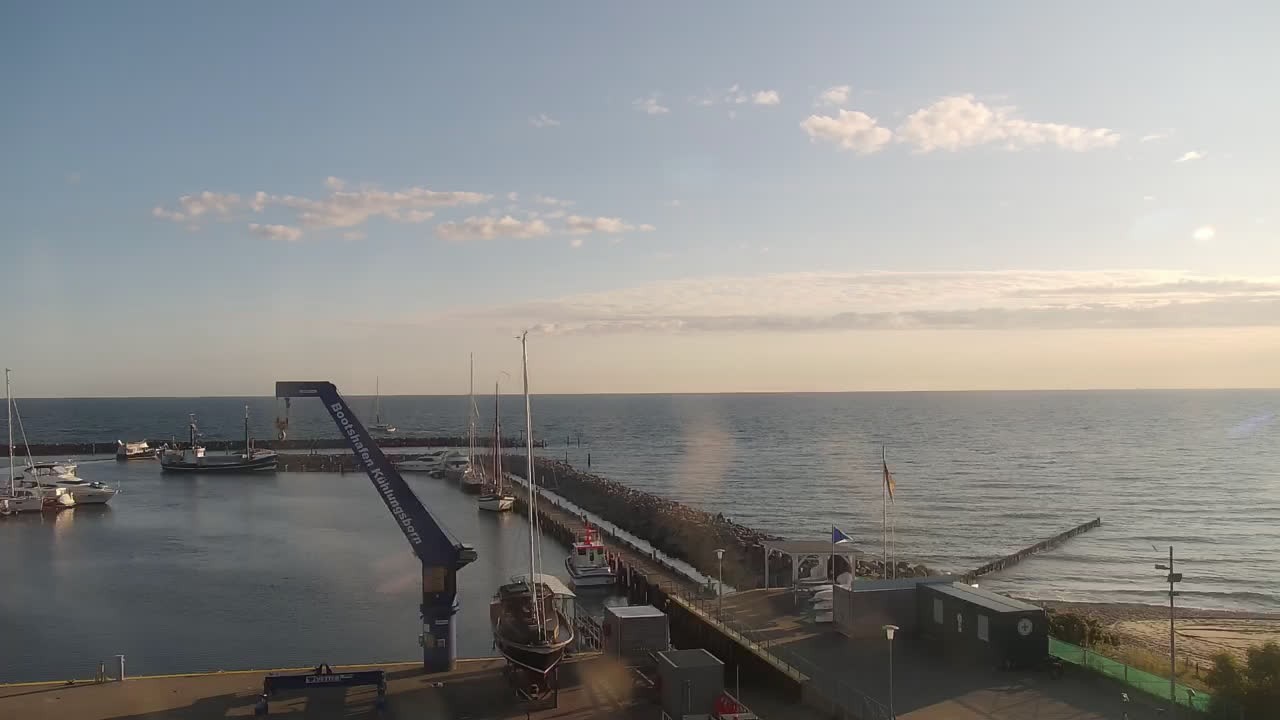 Archived image Webcam Kühlungsborn at the boat harbour