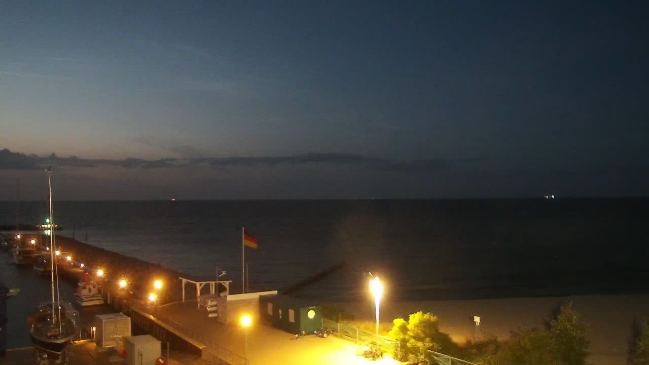 Archived image Webcam Kühlungsborn at the boat harbour