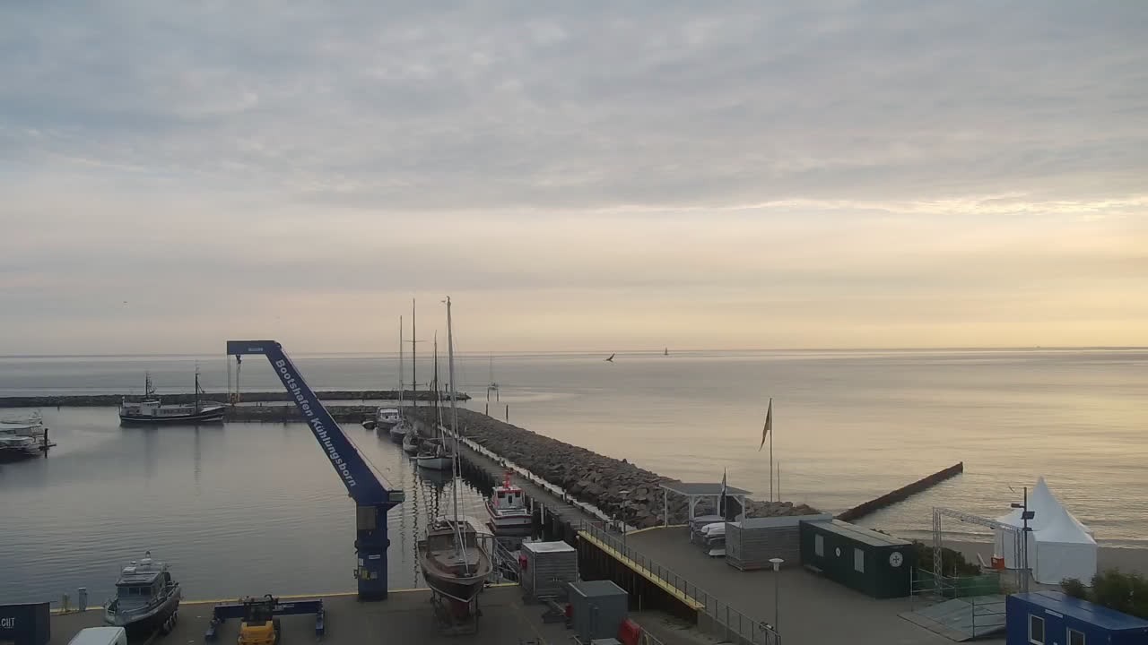 Archiv Foto Webcam Kühlungsborn am Bootshafen