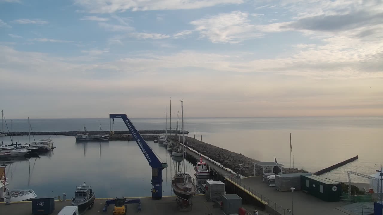 Archiv Foto Webcam Kühlungsborn am Bootshafen
