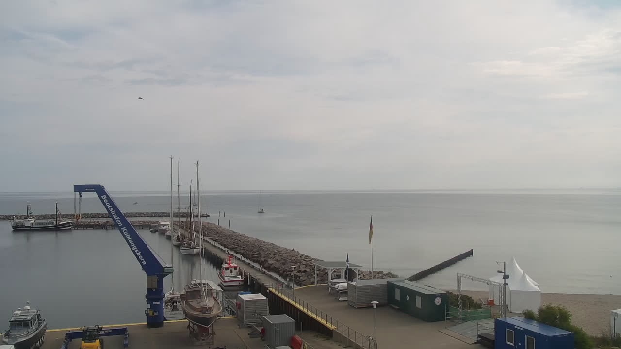 Archiv Foto Webcam Kühlungsborn am Bootshafen