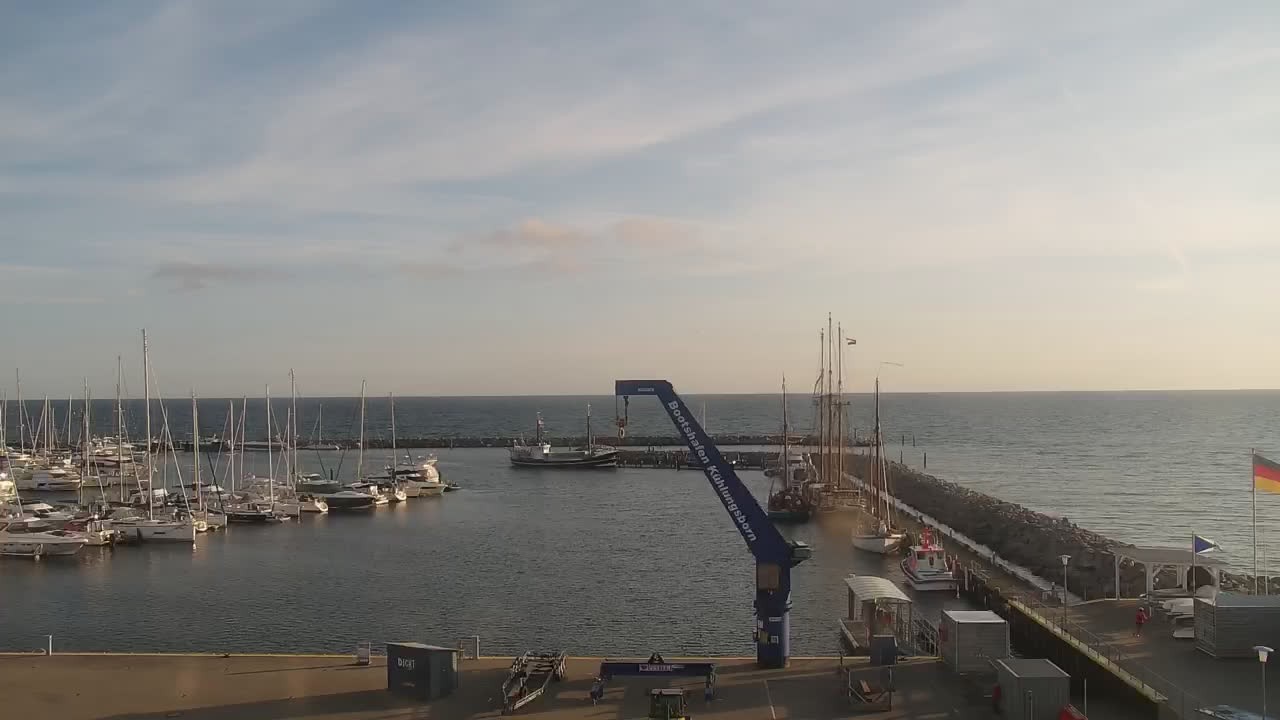 Archiv Foto Webcam Kühlungsborn am Bootshafen