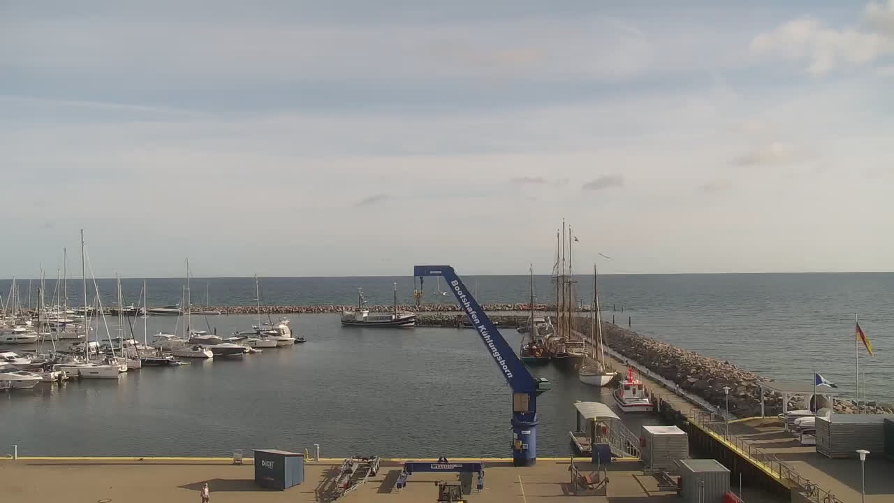 Archiv Foto Webcam Kühlungsborn am Bootshafen