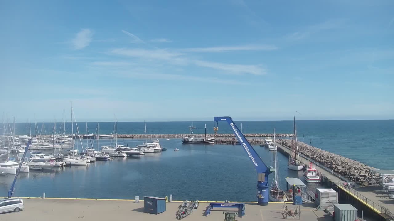 Archiv Foto Webcam Kühlungsborn am Bootshafen