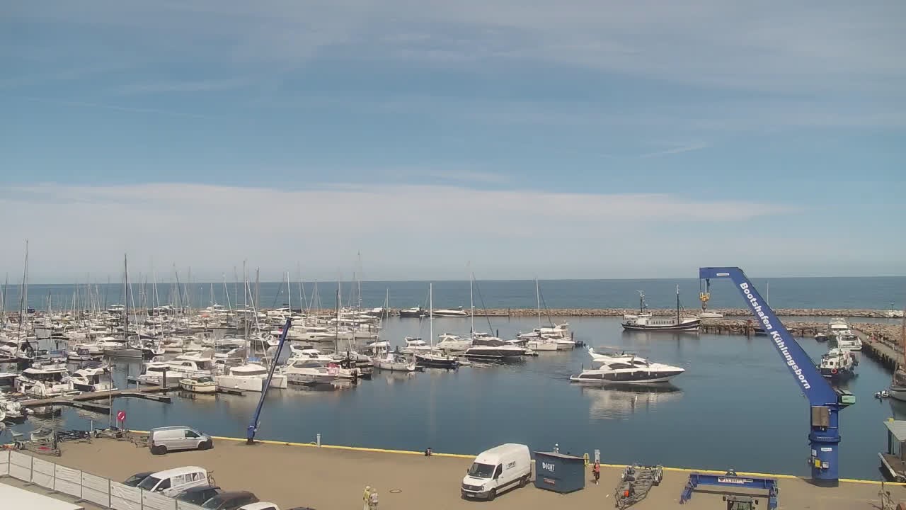 Archiv Foto Webcam Kühlungsborn am Bootshafen