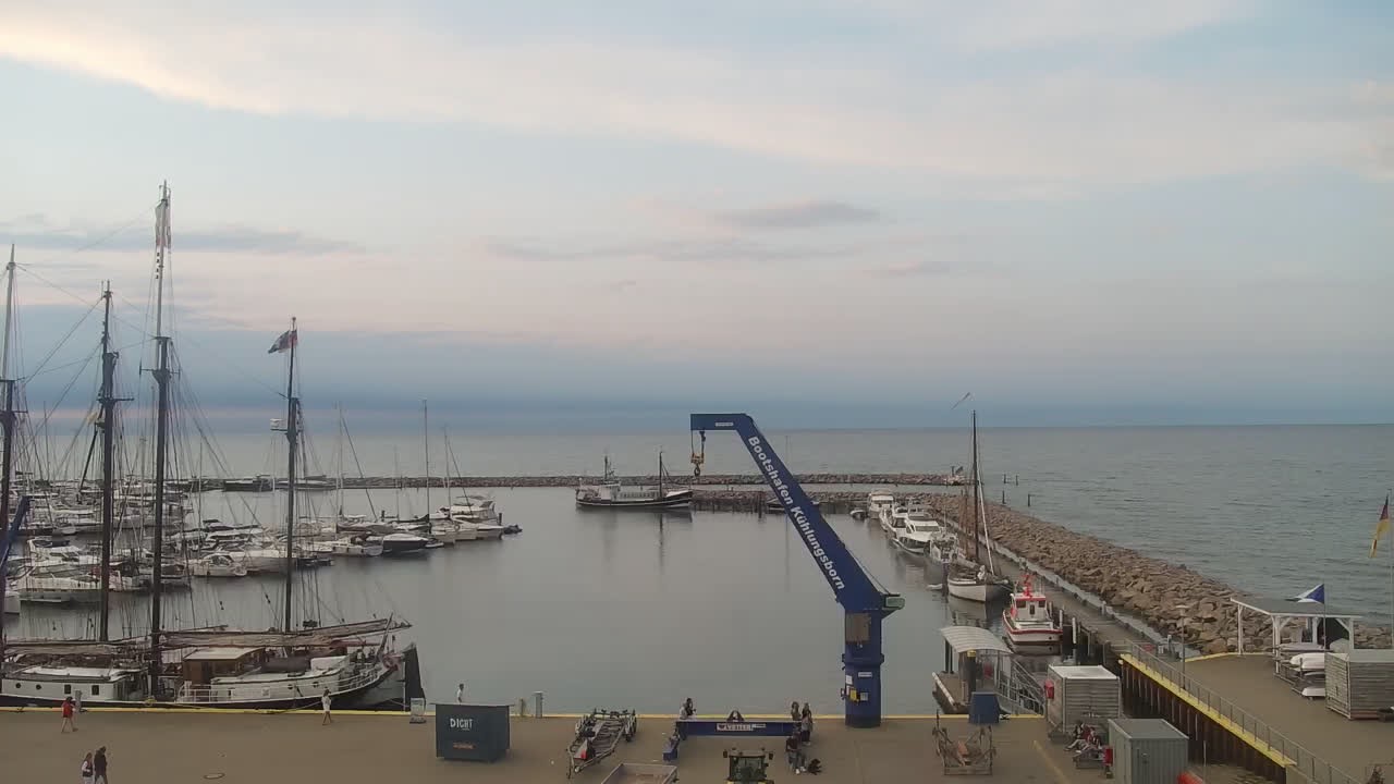 Archiv Foto Webcam Kühlungsborn am Bootshafen