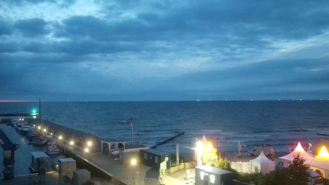 Archiv Foto Webcam Kühlungsborn am Bootshafen