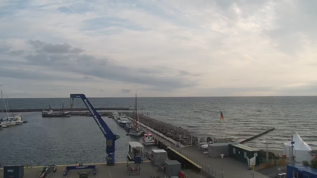 Archived image Webcam Kühlungsborn at the boat harbour