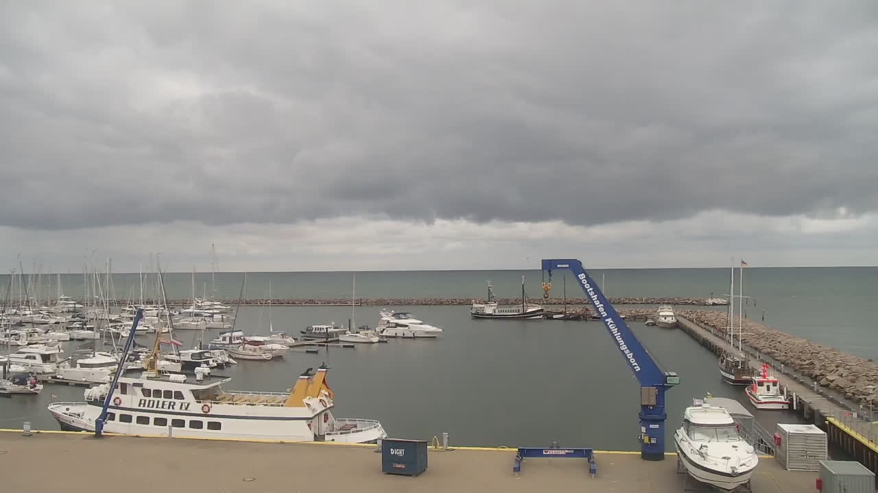 Archiv Foto Webcam Kühlungsborn am Bootshafen