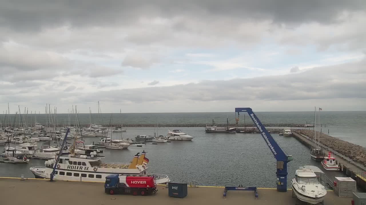 Archiv Foto Webcam Kühlungsborn am Bootshafen