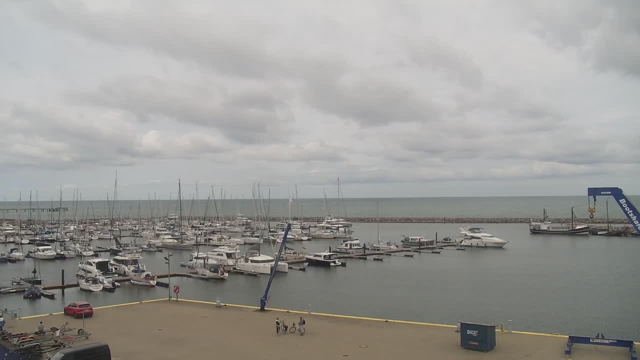 Archiv Foto Webcam Kühlungsborn am Bootshafen