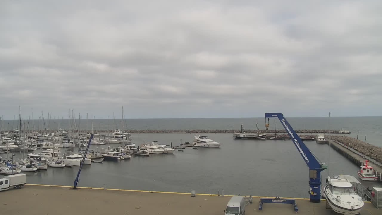 Archived image Webcam Kühlungsborn at the boat harbour