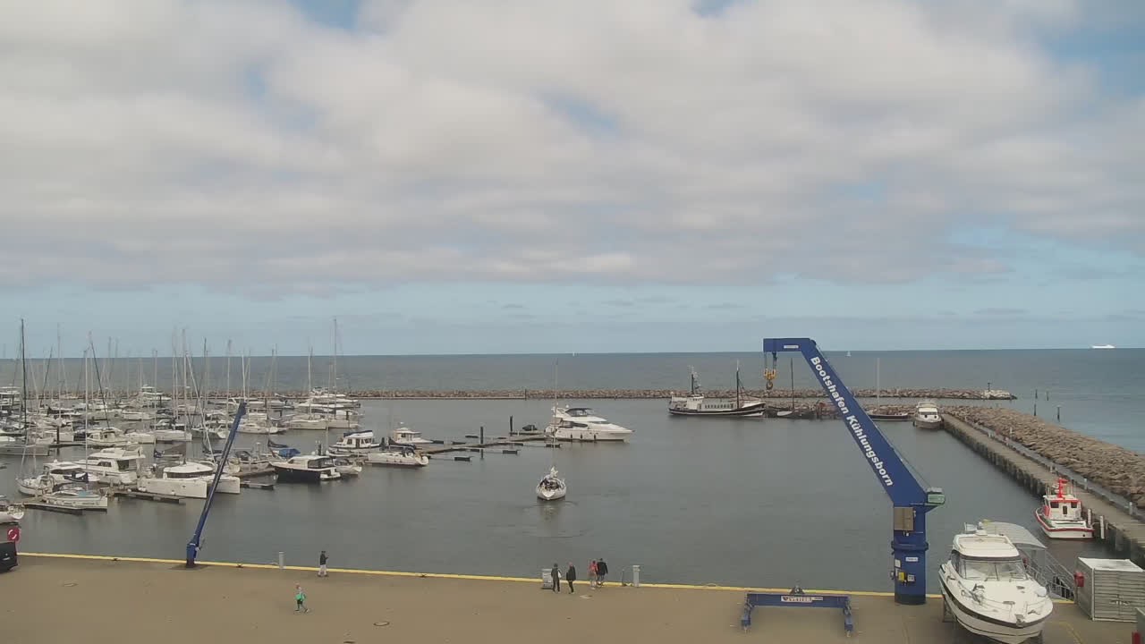 Archived image Webcam Kühlungsborn at the boat harbour