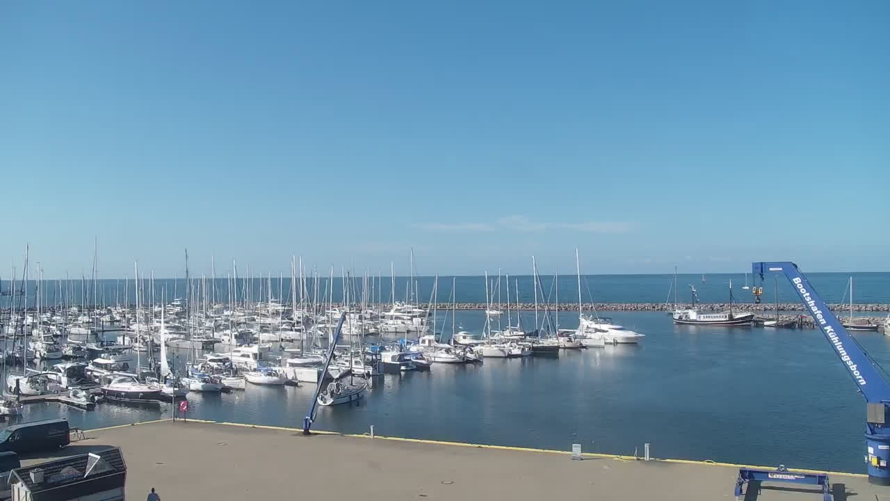 Archiv Foto Webcam Kühlungsborn am Bootshafen
