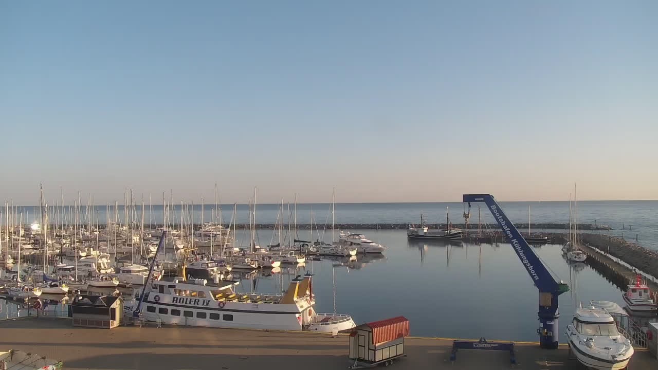 Archiv Foto Webcam Kühlungsborn am Bootshafen