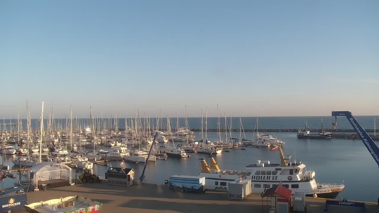 Archiv Foto Webcam Kühlungsborn am Bootshafen