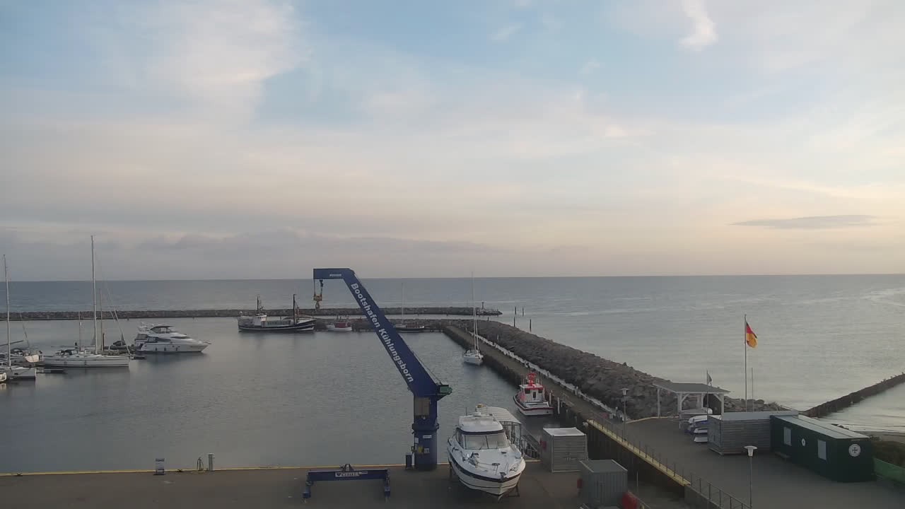 Archiv Foto Webcam Kühlungsborn am Bootshafen
