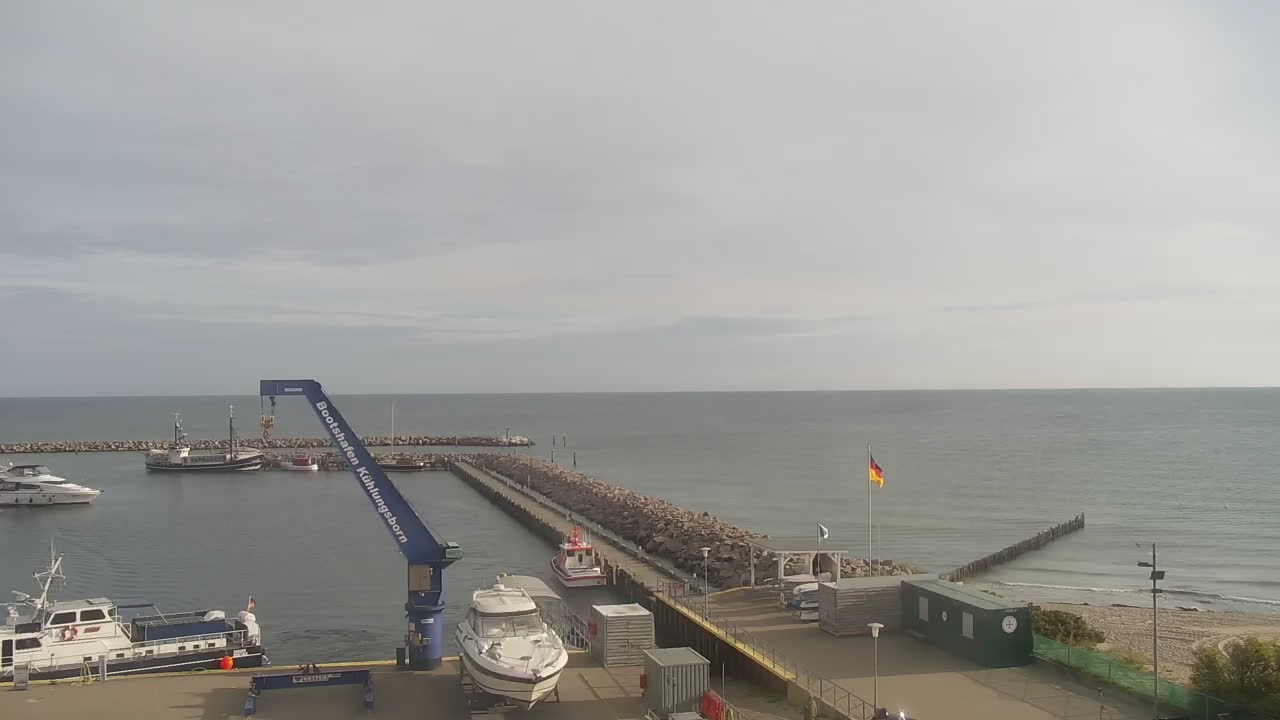 Archiv Foto Webcam Kühlungsborn am Bootshafen