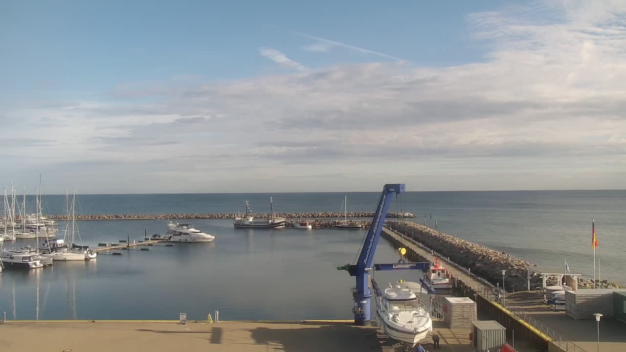 Archiv Foto Webcam Kühlungsborn am Bootshafen