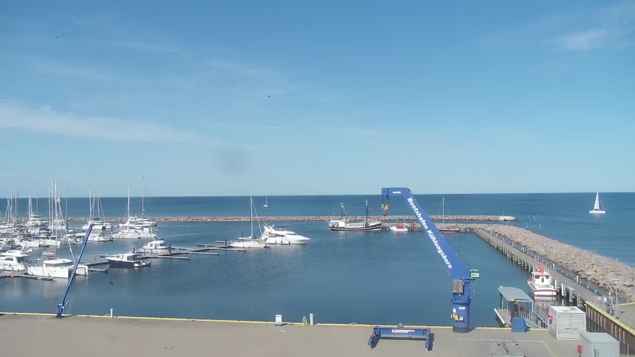 Archiv Foto Webcam Kühlungsborn am Bootshafen