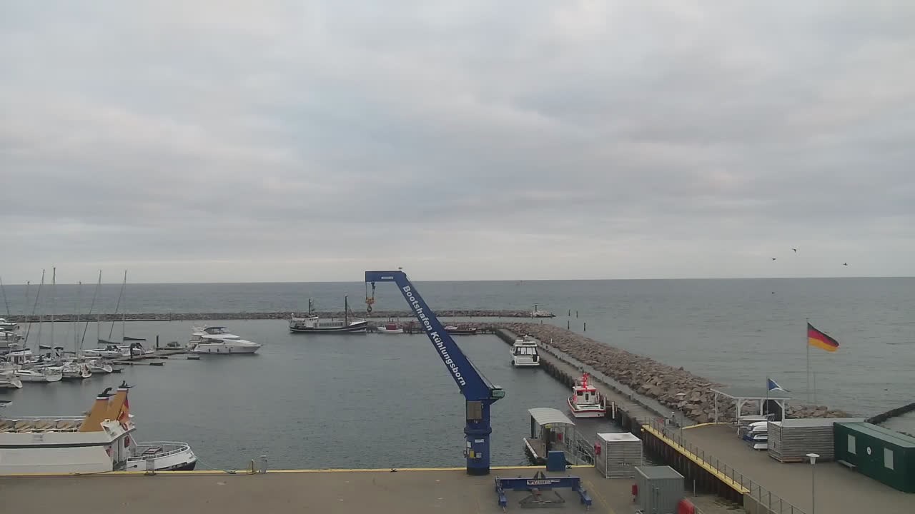 Archiv Foto Webcam Kühlungsborn am Bootshafen