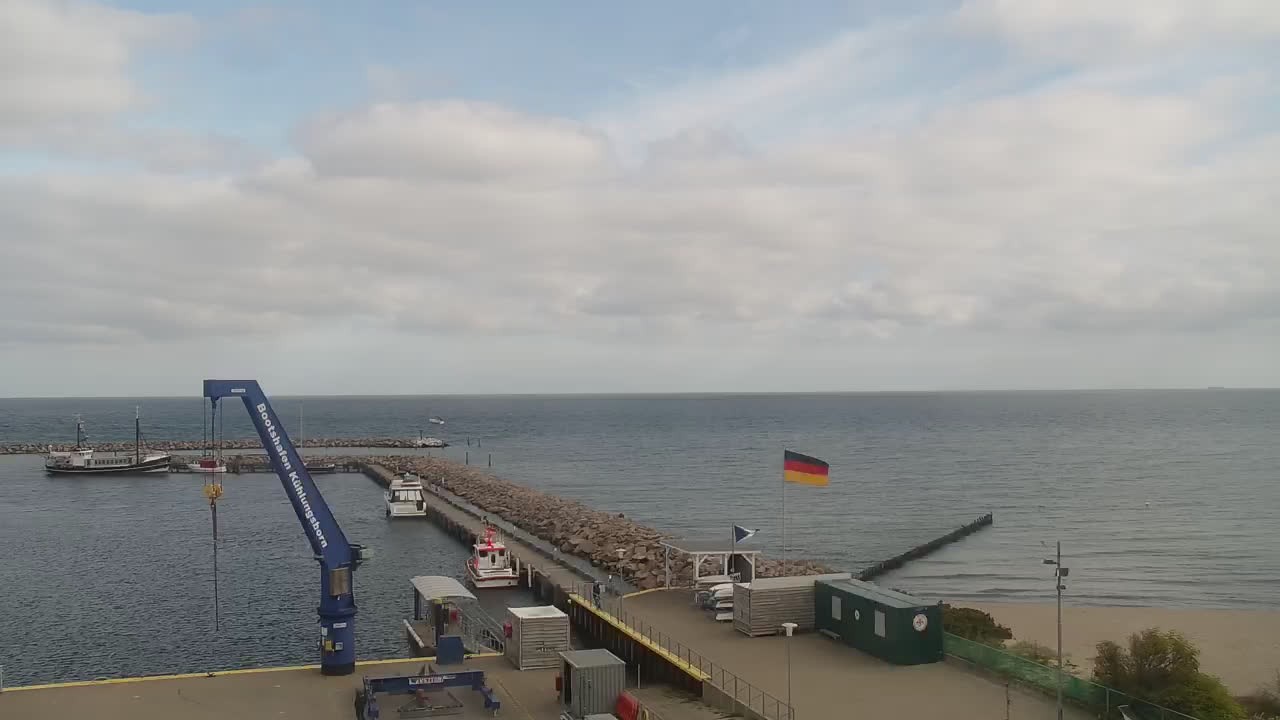 Archiv Foto Webcam Kühlungsborn am Bootshafen