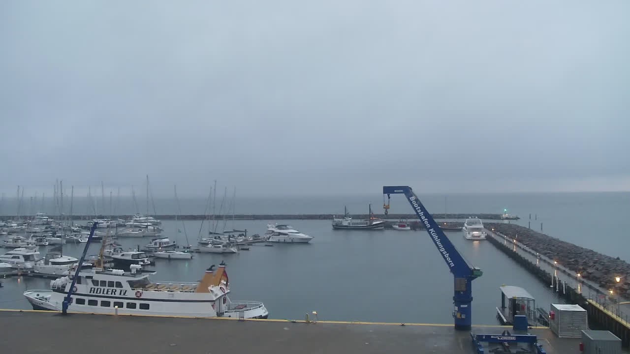 Archiv Foto Webcam Kühlungsborn am Bootshafen
