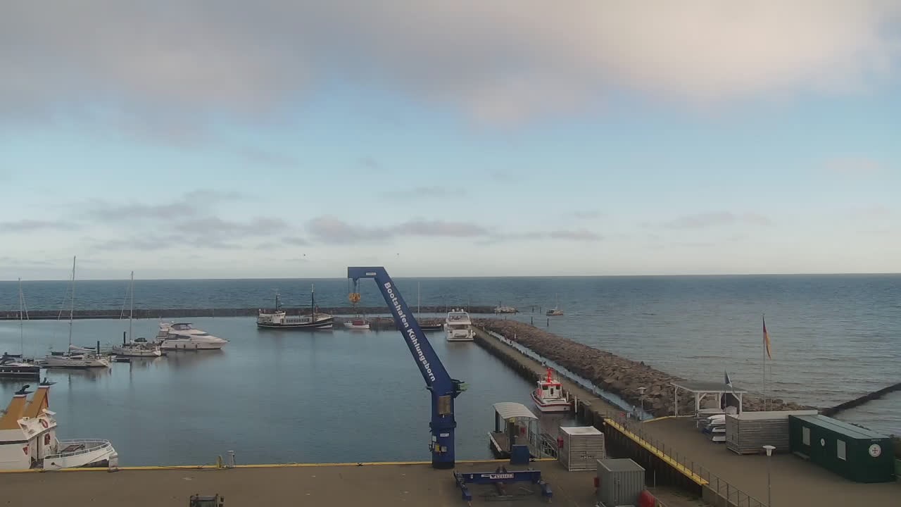 Archiv Foto Webcam Kühlungsborn am Bootshafen