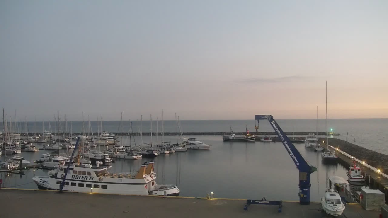 Archiv Foto Webcam Kühlungsborn am Bootshafen