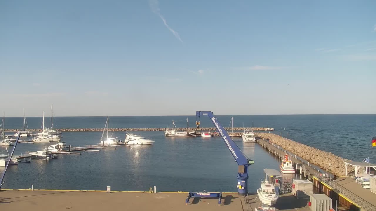Archiv Foto Webcam Kühlungsborn am Bootshafen