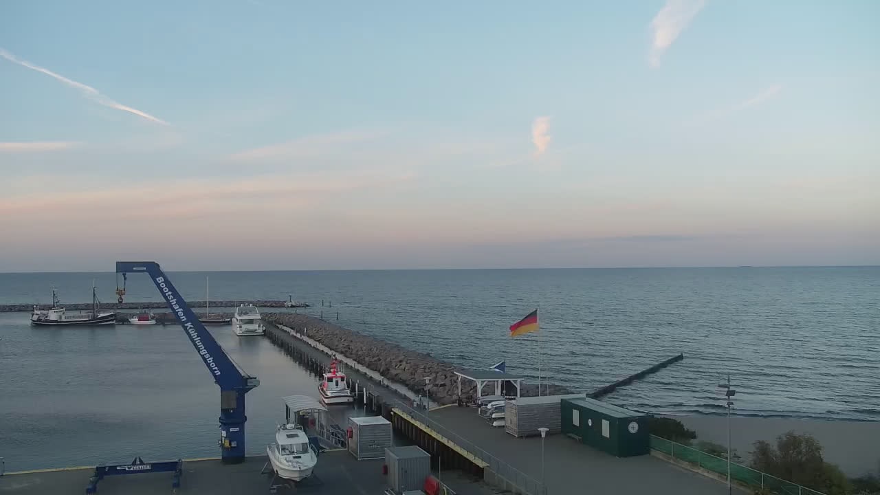 Archiv Foto Webcam Kühlungsborn am Bootshafen